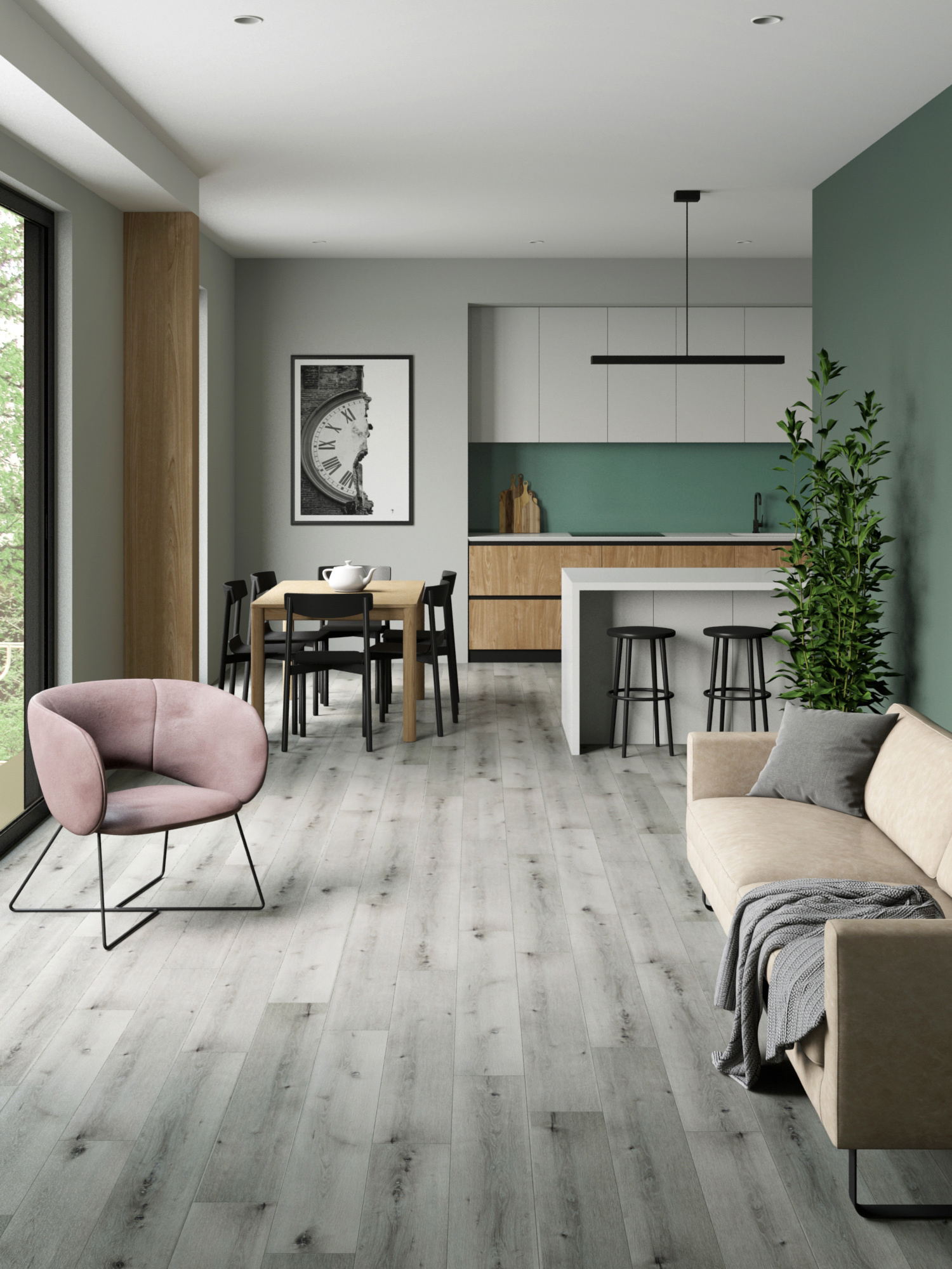 Изображение товара СПК плитка Stepton Essence Палуба Дуб Палермо 4 мм 2.64 м²