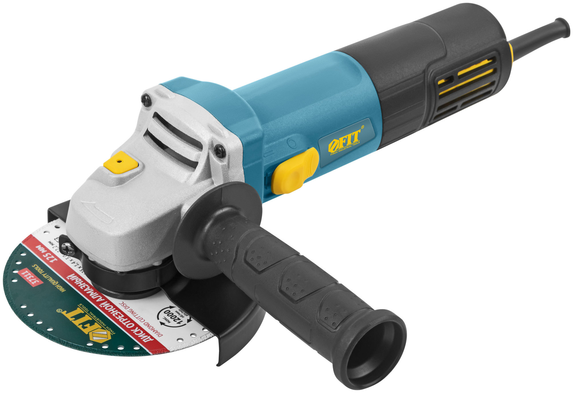 Изображение товара УШМ сетевая Fit 80266, 800 Вт, 125 мм