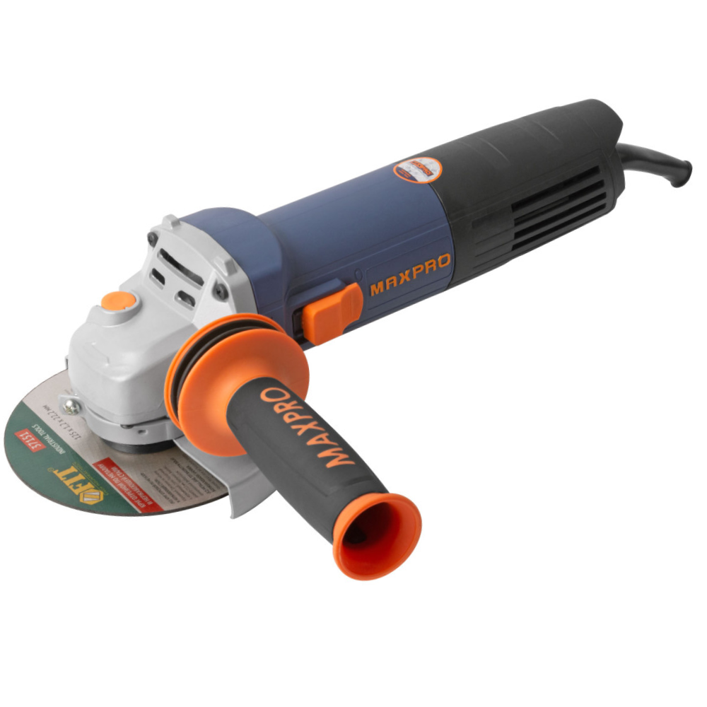 Изображение товара Угловая шлифмашина MAX-PRO 85134 1200 Вт, диаметр 125 мм, плавный пуск