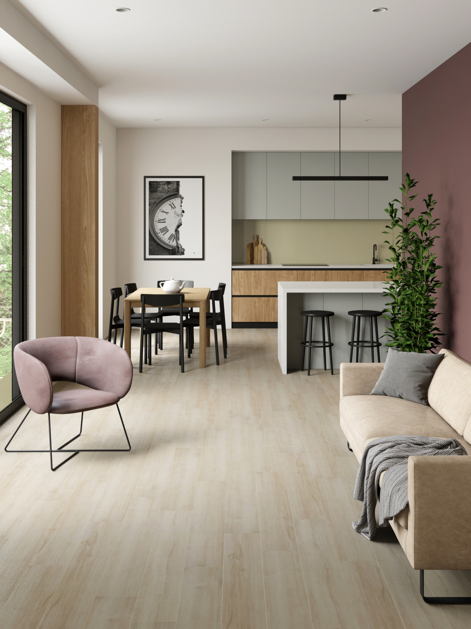 Изображение товара SPC плитка Stepton Essence 1118-3 Палуба Дуб Античность 43 класс толщина 4 мм 2.64 м², цена за упаковку