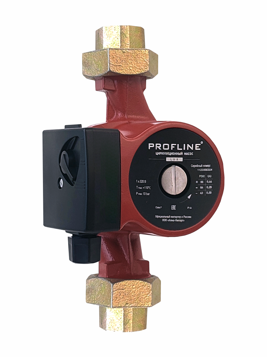 Изображение товара Насос циркуляционный Profline LUX 32/10-180 с гайками