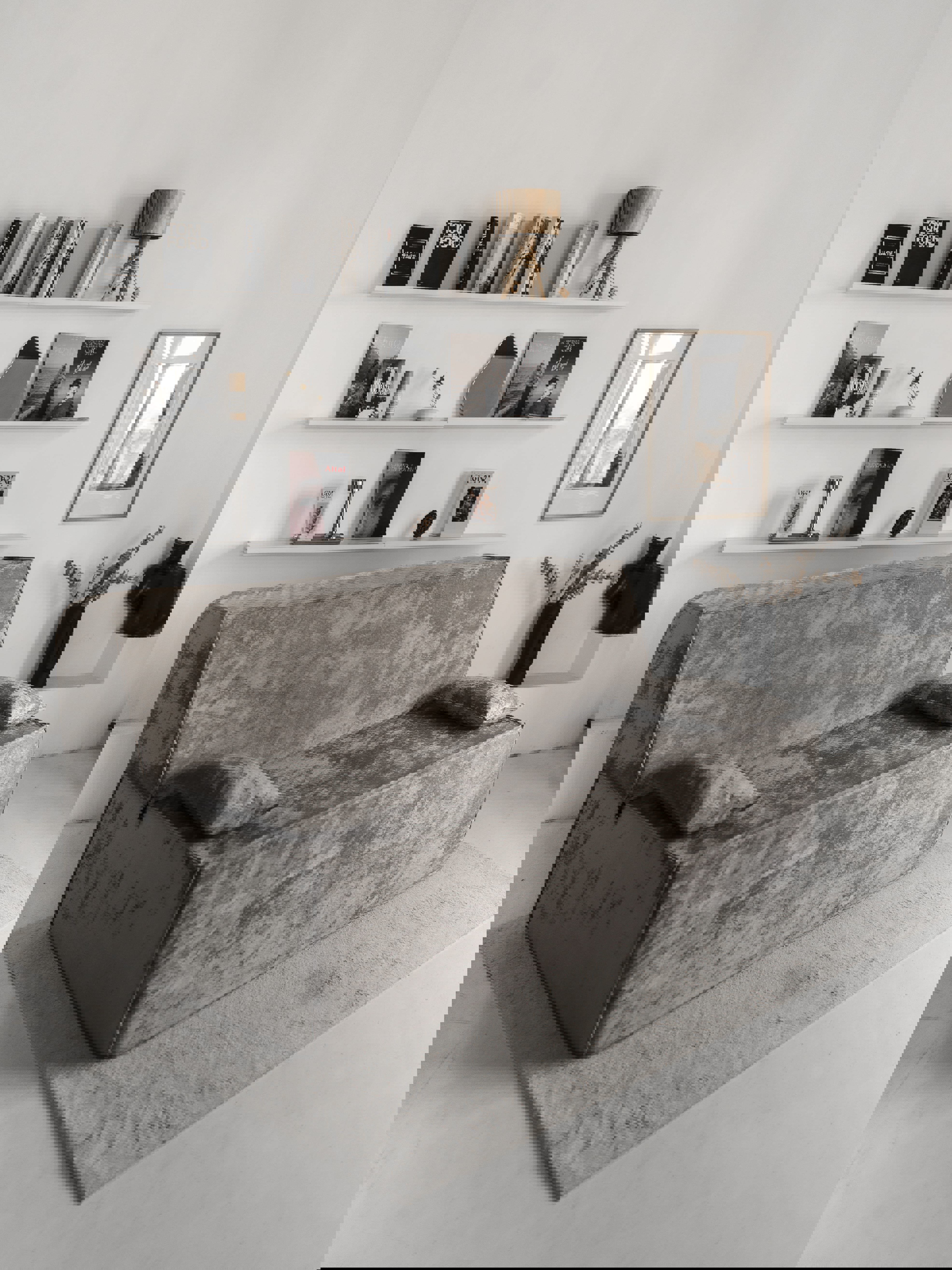 Изображение товара Диван раскладной Диван раскладной не мебель Клайд 190x88x100 см плюш Crush5 цвет бежевый