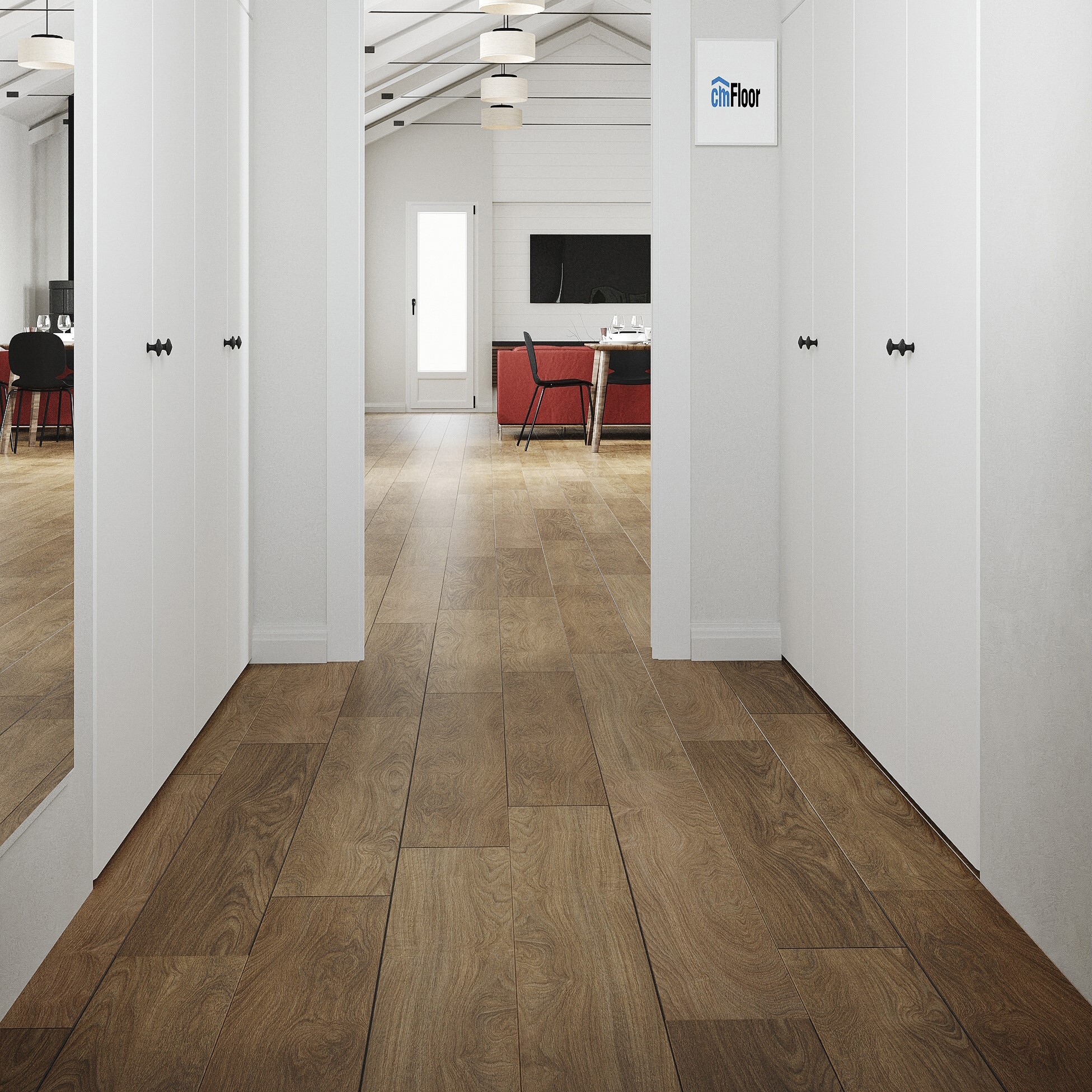 Изображение товара SPC плитка CM Дуб Лофт Натураль 5 мм 43 класс с подложкой