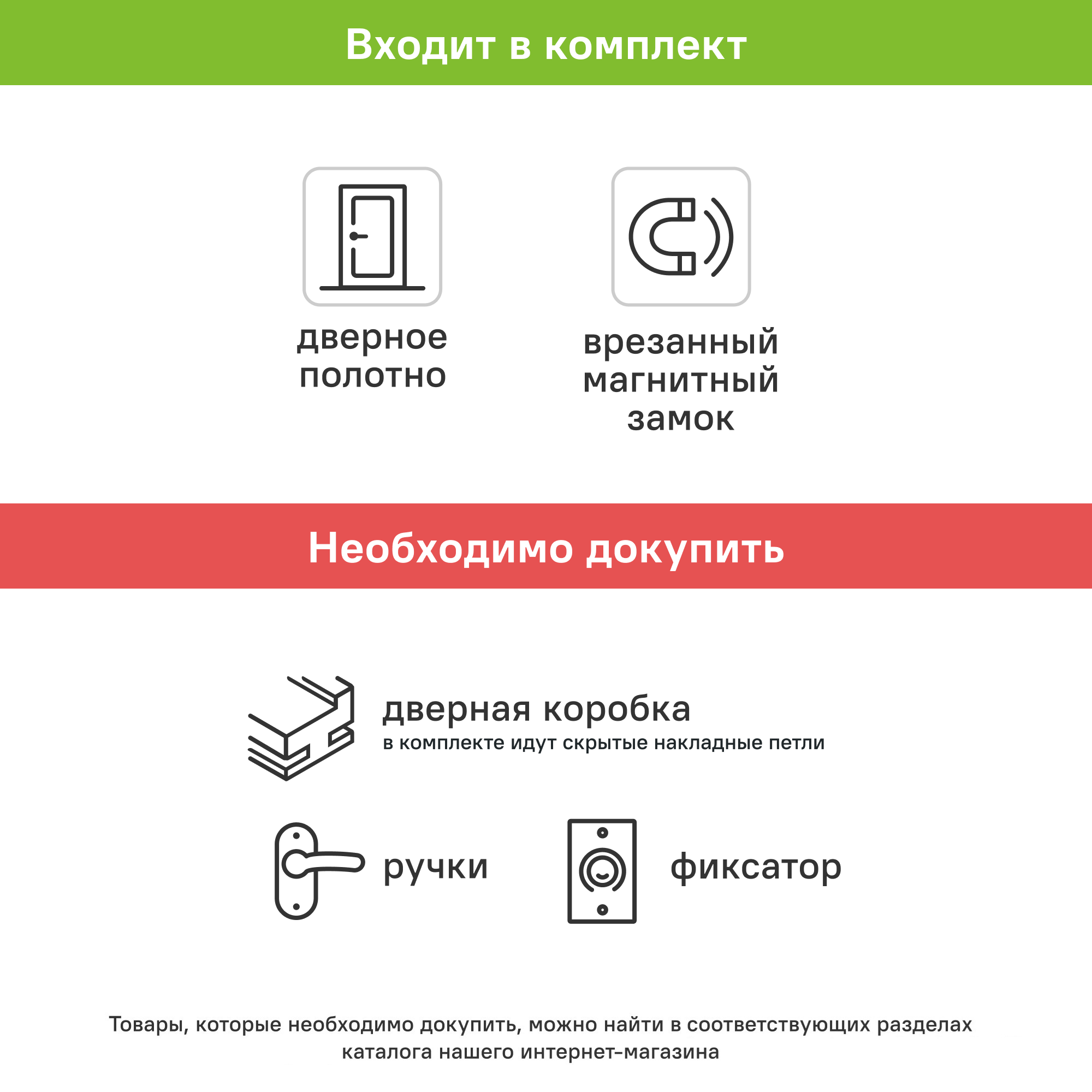 Дверь межкомнатная глухая INVISIBL П 90x200 см эмаль белый с замком - 6