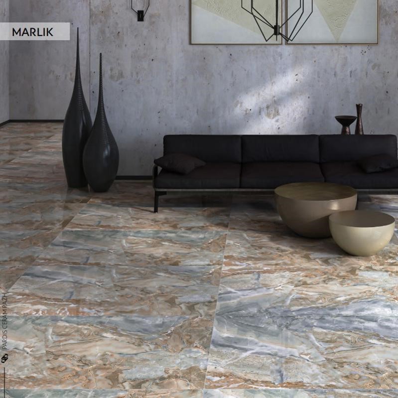 Изображение товара Керамогранит Pardis ceramic pazh Marlik blue 60x120 см глянцевый