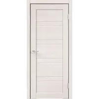 Изображение товара Межкомнатная глухая дверь 90x200 см Лайн Hardflex белая дуб тернер