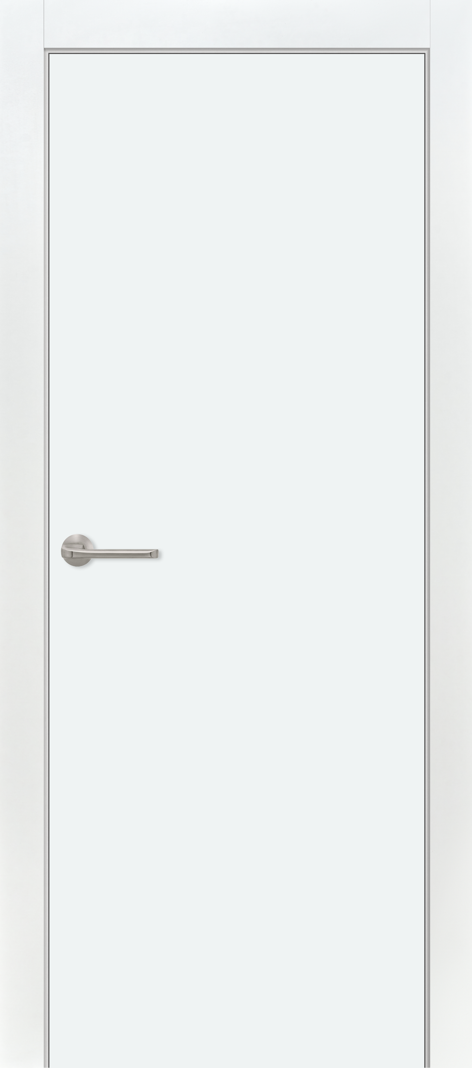 Изображение товара Дверь межкомнатная глухая без замка и петель в комплекте 80x200 см финиш-бумага цвет белый