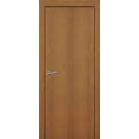 Изображение товара Межкомнатная глухая дверь 60x200 см финиш-бумага миланский орех без замка без петель