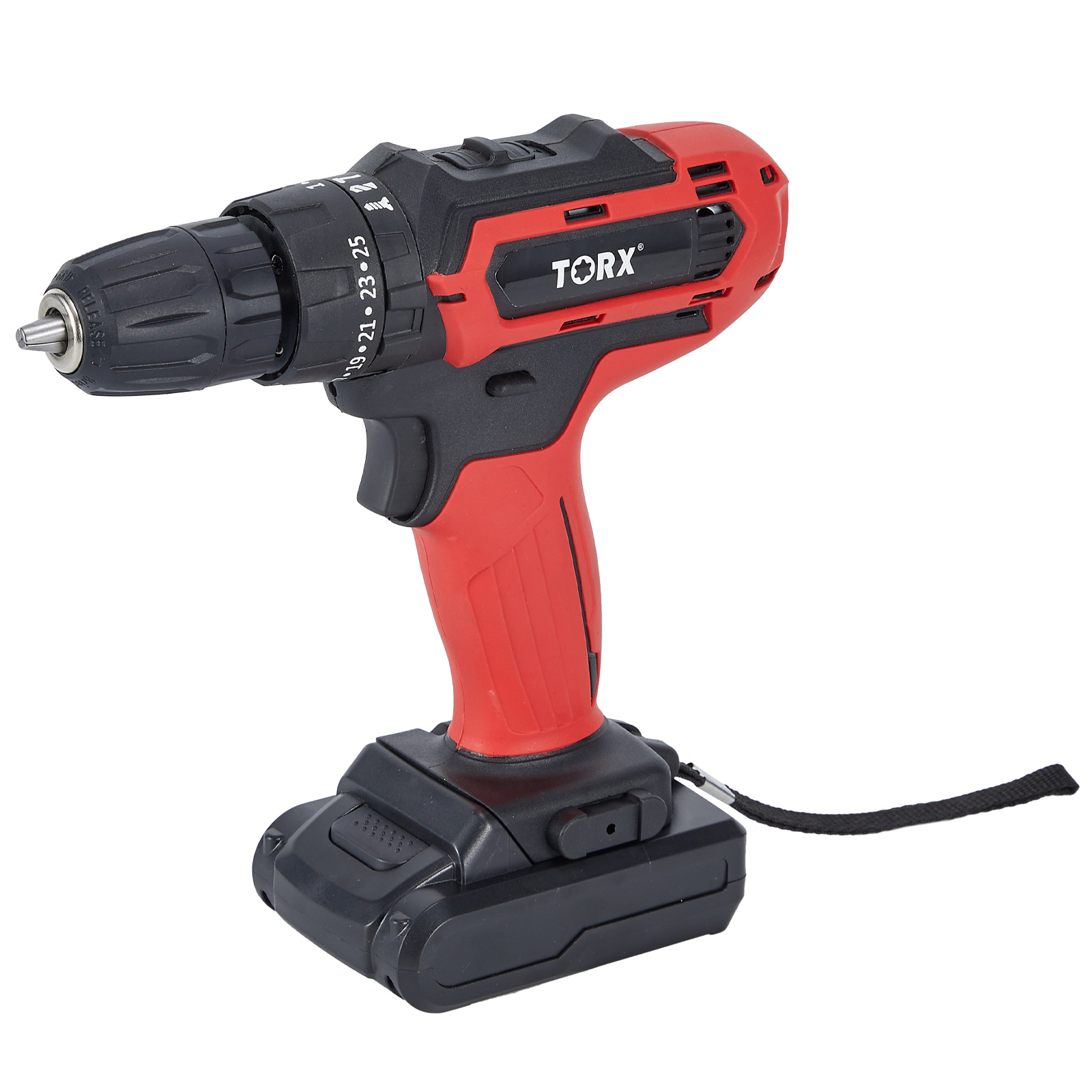 Изображение товара Аккумуляторная дрель-шуруповерт Torx CID-21 12 В, ударная, 2 скорости, кейс