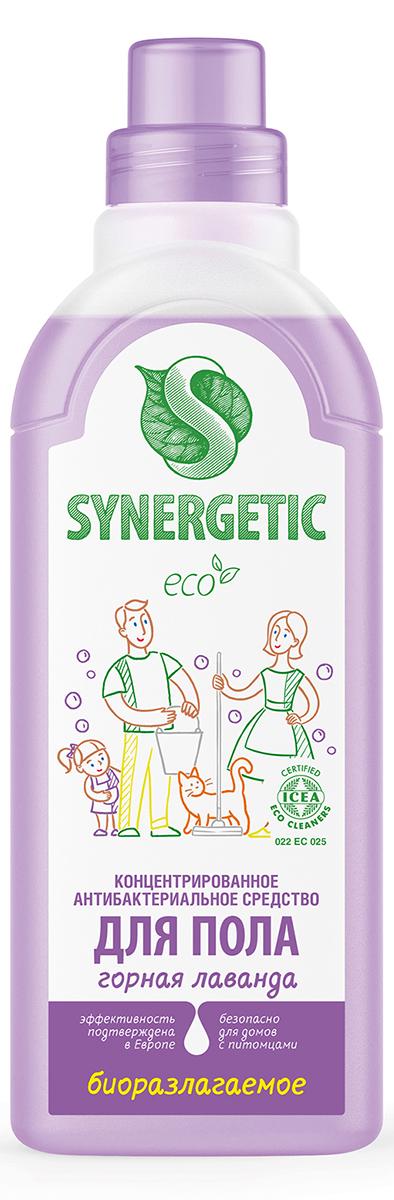 Изображение товара Средство для мытья пола Synergetic Горная лаванда концентрат 750 мл Изображение товара Средство для мытья пола Synergetic Горная лаванда концентрат 750 мл