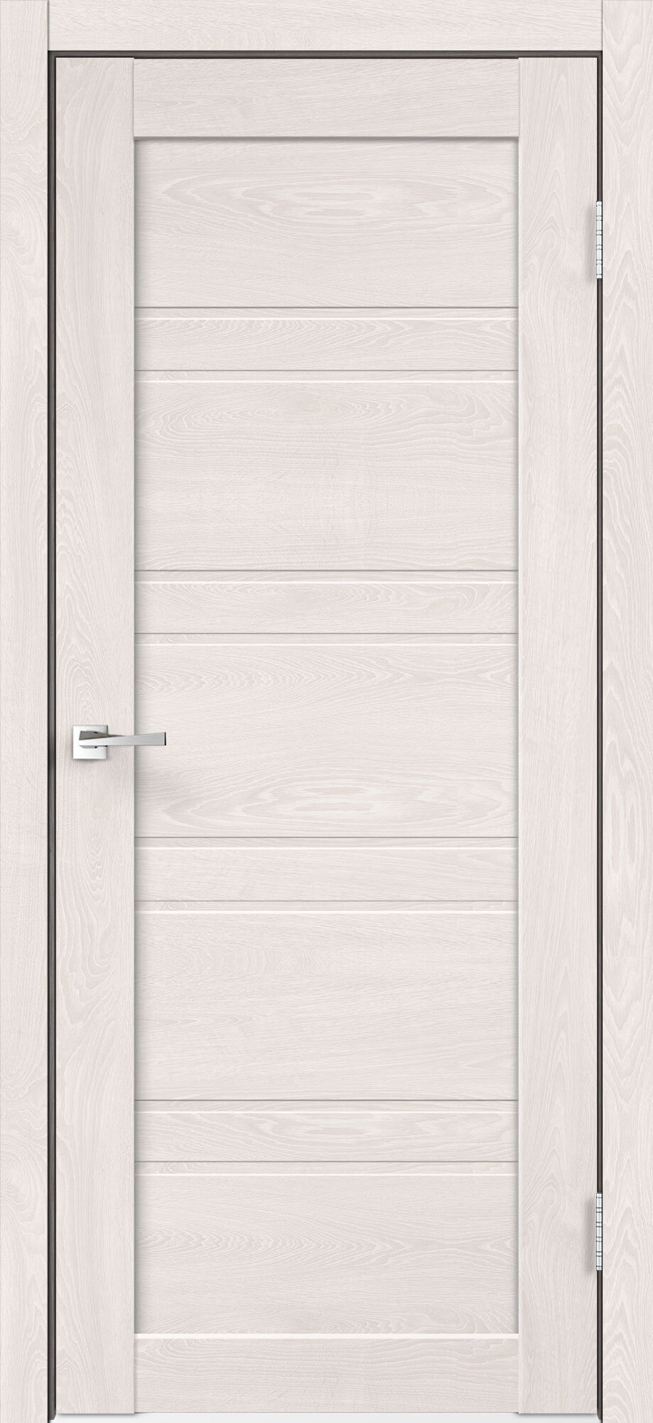 Изображение товара Дверь межкомнатная глухая Лайн 70x200 см Hardflex цвет дуб тернер белый без замка, без петель