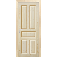 Изображение товара Дверь межкомнатная Глухая Кантри 60x200 см натуральный цвет