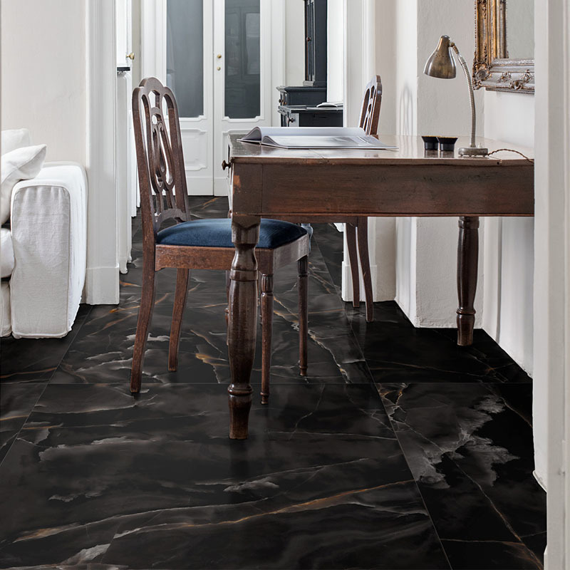 Изображение товара Керамогранит Marazzi Italy Allmarble Onice Nero Nat матовый 60x120 см 1.44 м2