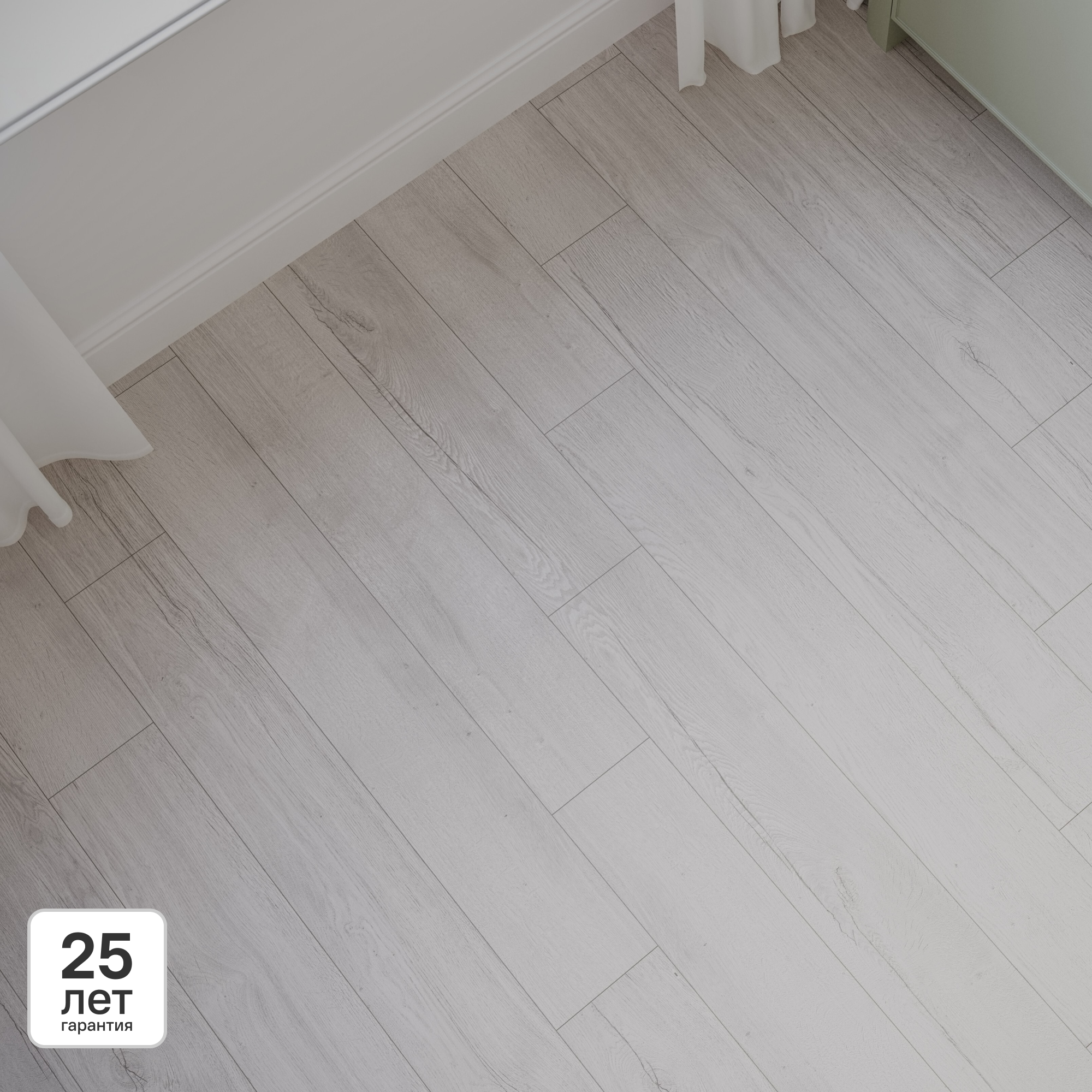 Изображение товара Ламинат KREAFORTA Дуб Босфор 33 класс толщина 10 мм с фаской 1.74 м²