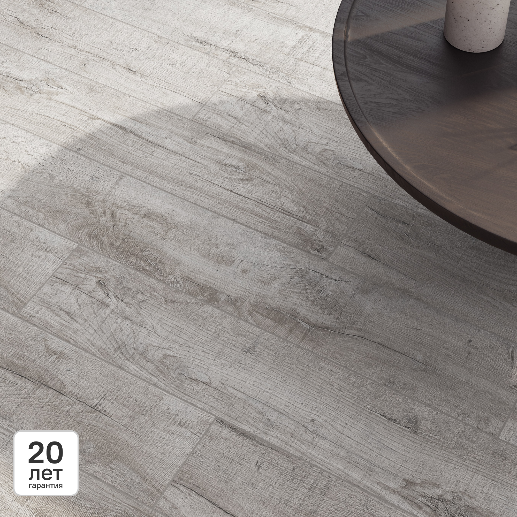 Изображение товара Ламинат KREAFORTA Редья 33 класс 8 мм бежевый с фаской, 1.99 м²