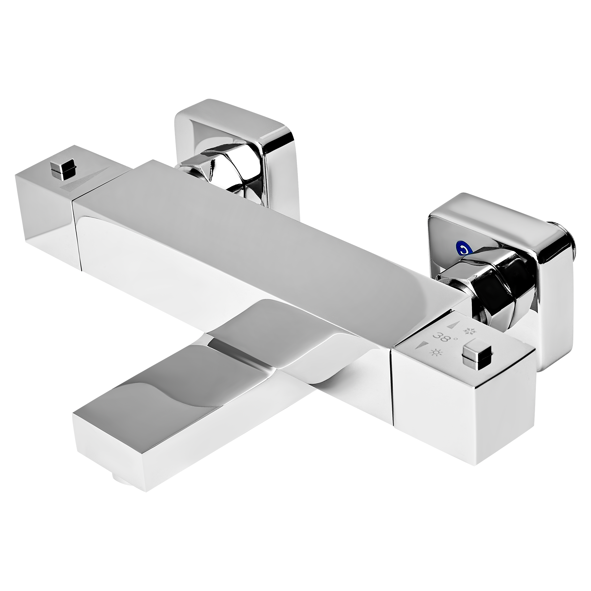 Изображение товара Термостатический смеситель KONSENSA Прато с аэратором и хромированным покрытием