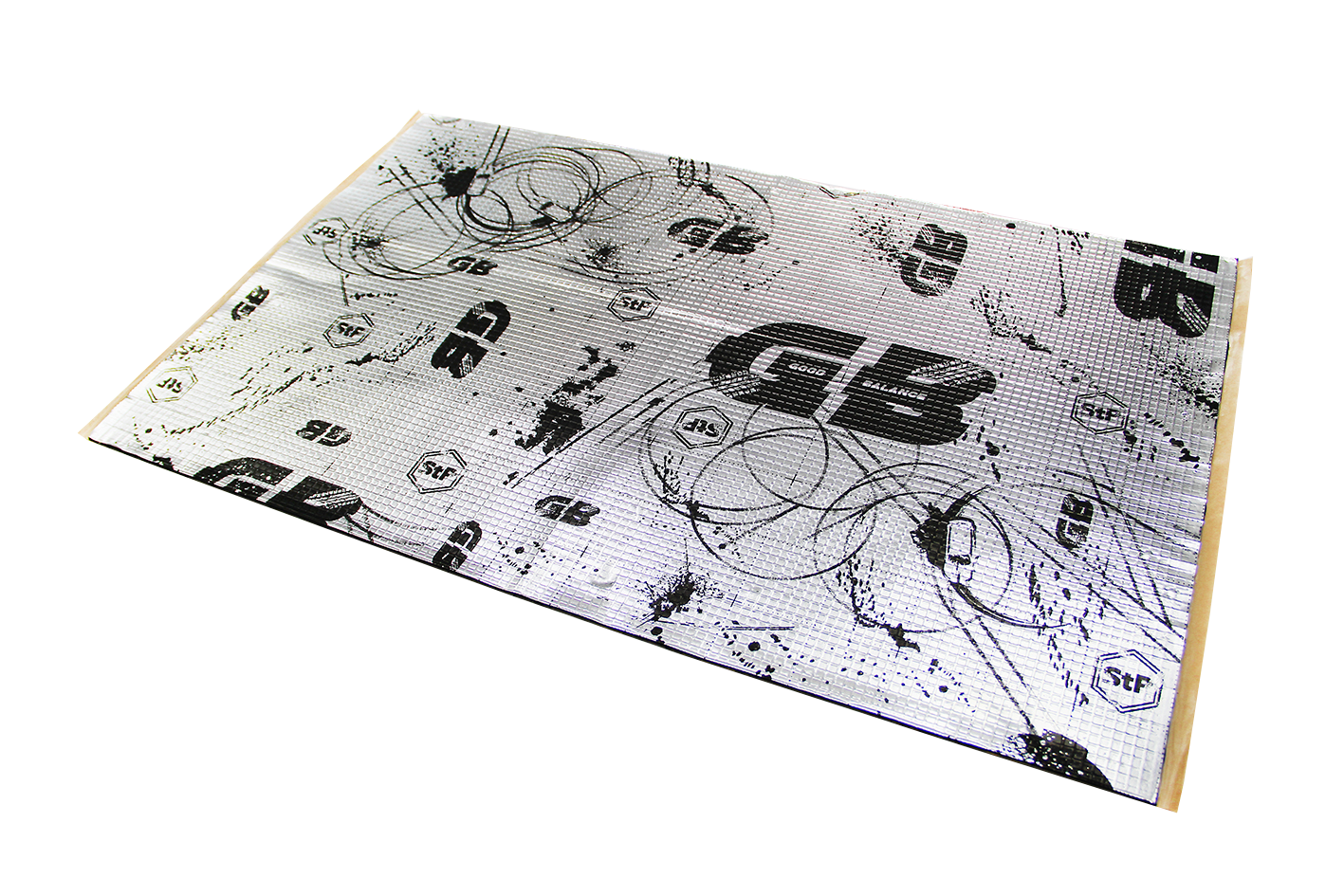 Вибродемпфирующий материал GB 1.5 STP Стандартпласт 350x570x1.5 мм 20 шт.