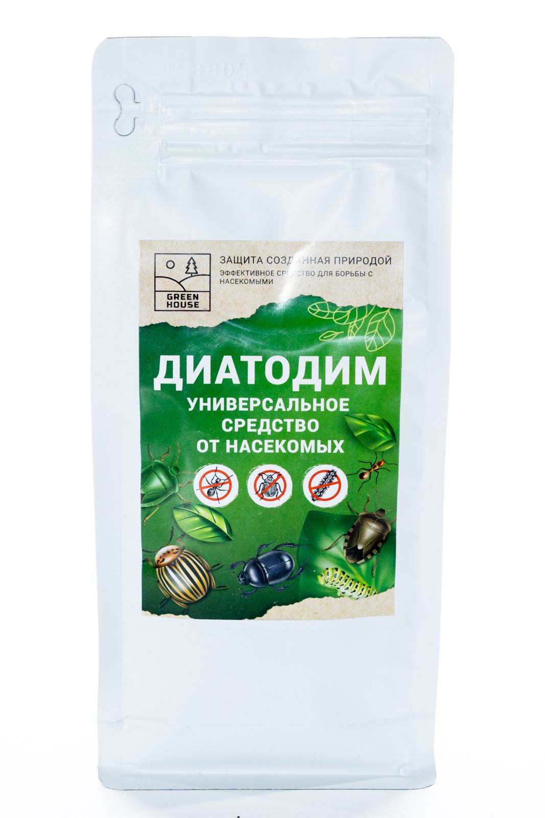 Изображение товара Средство для уничтожения насекомых Green House Диатодим Универсальный 1 л