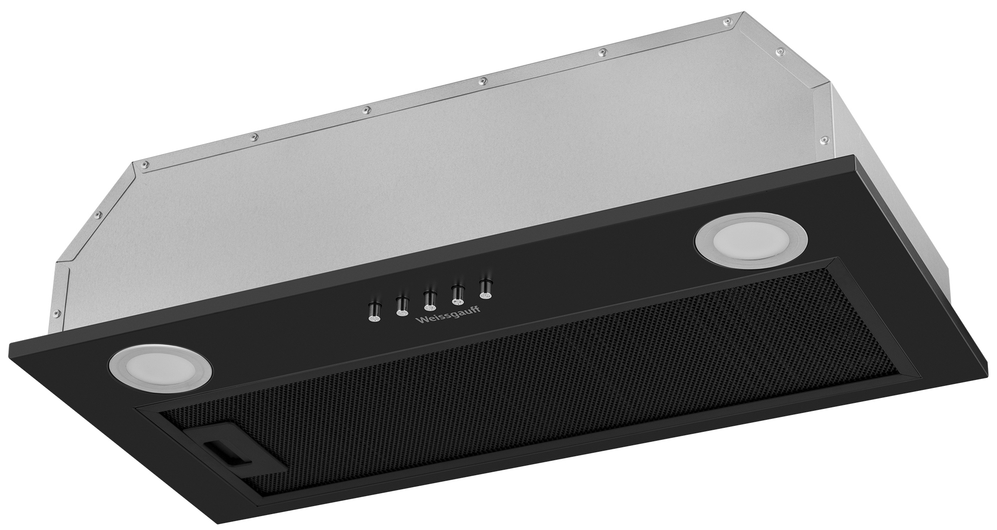 Изображение товара Вытяжка Weissgauff BOX 600 Black Edition встроенная 600 м3/ч черный
