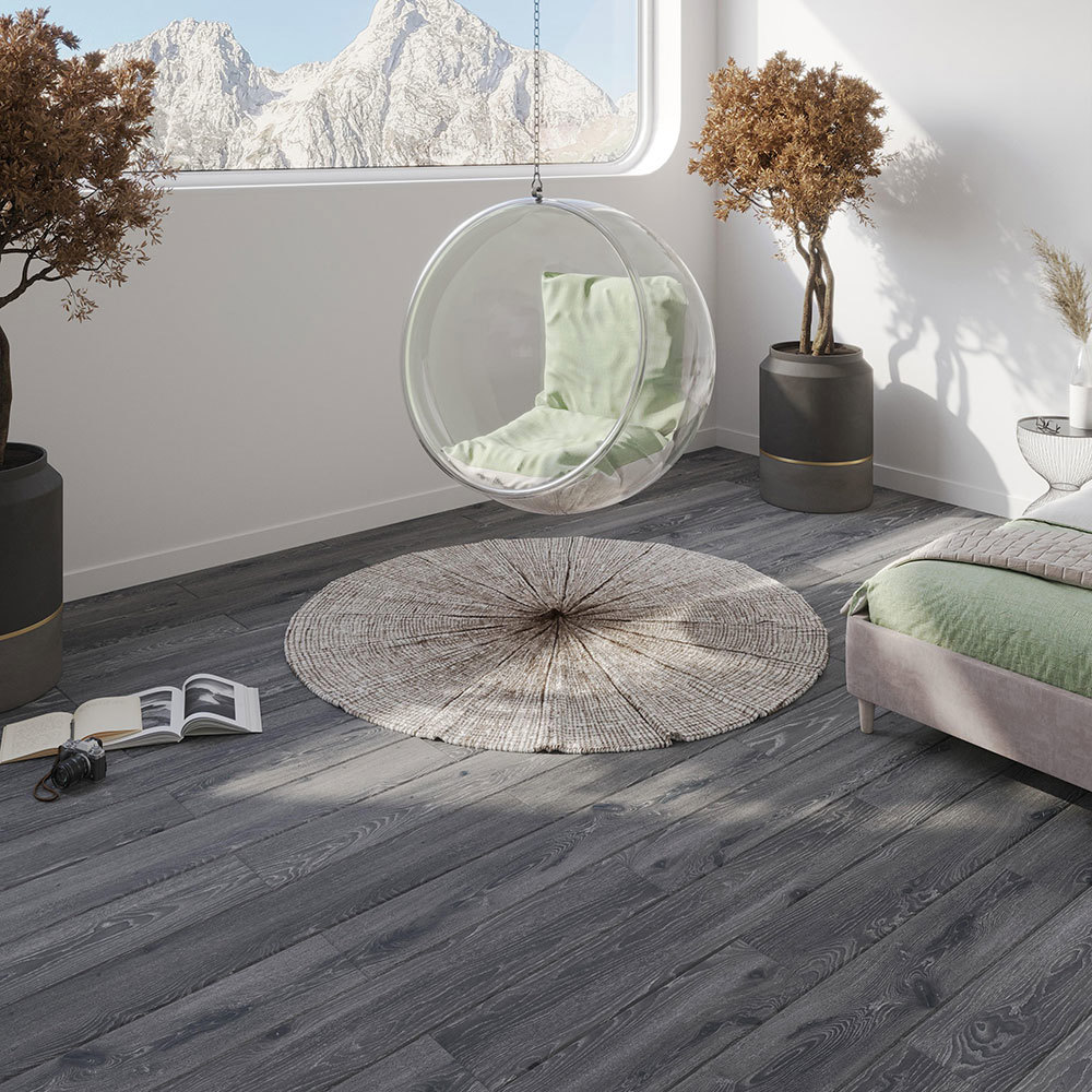 Изображение товара Ламинат Egger Classic Дуб Седерберг Серый 8 мм 32 класс фаска 4 стороны