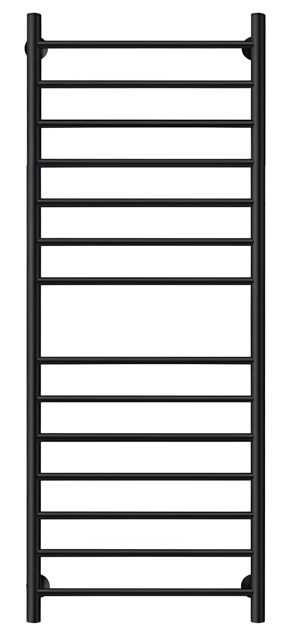 Изображение товара Полотенцесушитель водяной лесенка Secado Триада 4 1200x400 мм универсальная подводка нержавеющая сталь цвет черный