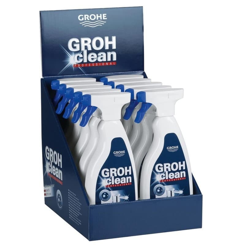 Изображение товара Универсальное чистящее средство GROHE GROHclean Professional с распылителем 0.5 л Изображение товара Универсальное чистящее средство GROHE GROHclean Professional с распылителем 0.5 л