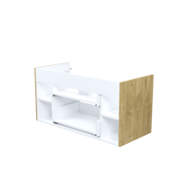 Изображение товара Корпус тумбы подвесной Iddis Lahta LAH10V0i95 50x98.4x43.3 см цвет дуб светлый