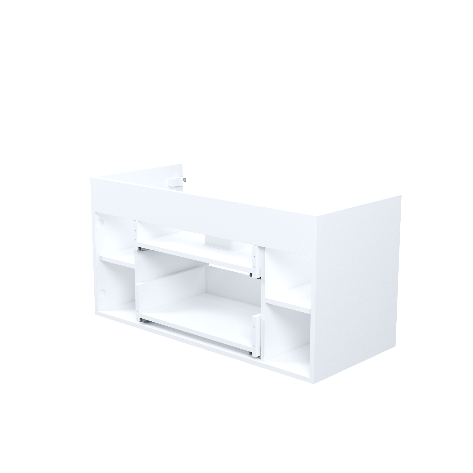 Изображение товара Корпус тумбы подвесной Iddis Lahta LAH10W0i95 50x98.4x43.3 см цвет белый