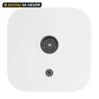 Изображение товара ТВ-розетка звезда Legrand Quteo белая для цифрового телевидения 1 пост