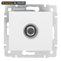 Изображение товара Розетка телевизионная Legrand Valena Classic оконечная белая