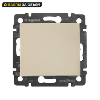 Изображение товара Выключатель одноклавишный Legrand Valena Classic 10А 250В скрытый монтаж слоновая кость