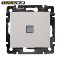 Изображение товара Выключатель одноклавишный с подсветкой Legrand Valena 10А 250В слоновая кость