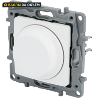 Изображение товара Диммер поворотно-нажимной LEGRAND Etika 300Вт белый для внутреннего монтажа