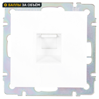 Изображение товара WERKEL RJ45 встраиваемая розетка белый цвет для внутреннего монтажа