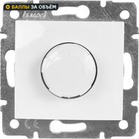 Изображение товара Встраиваемый диммер Lezard Vesna 1000 Вт белый для управления освещением