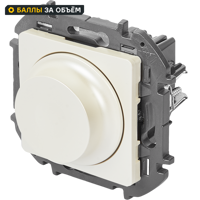 Изображение товара Диммер нажимной универсальный Lilian 300Вт без нейтрали жемчуг
