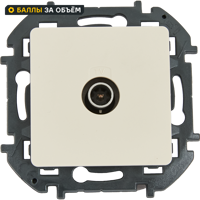 Изображение товара Розетка TV (телевизионная) - Lexman Lilian - "звезда" - слоновая кость