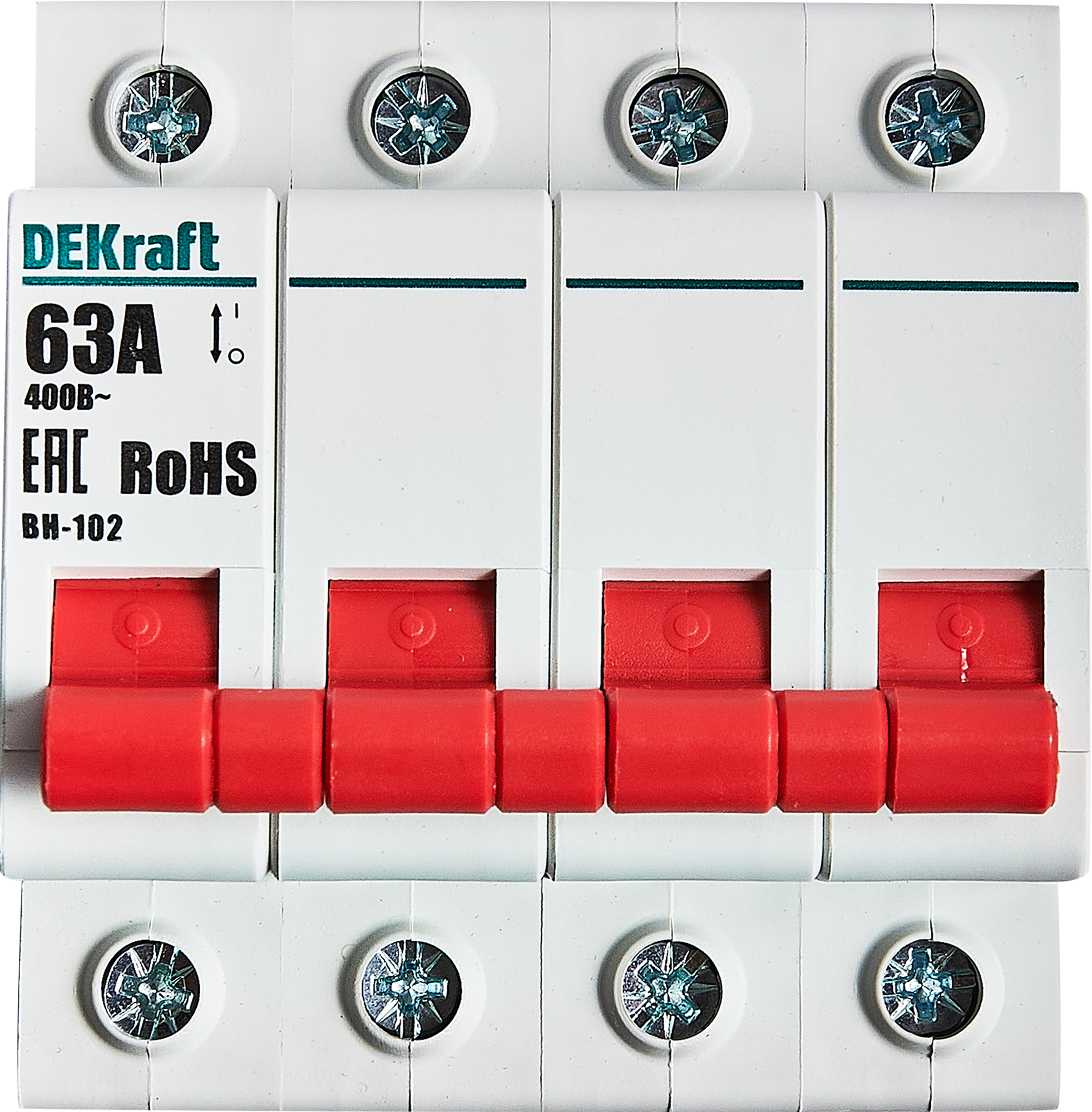 Выключатель-разъединитель Dekraft ВН-102 4Р 63А 17015DEK - 2