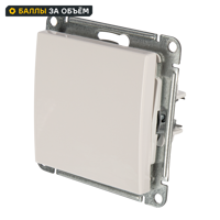 Изображение товара Переключатель перекрестный встроенный Systeme Electric 1 клавиша белый IP20