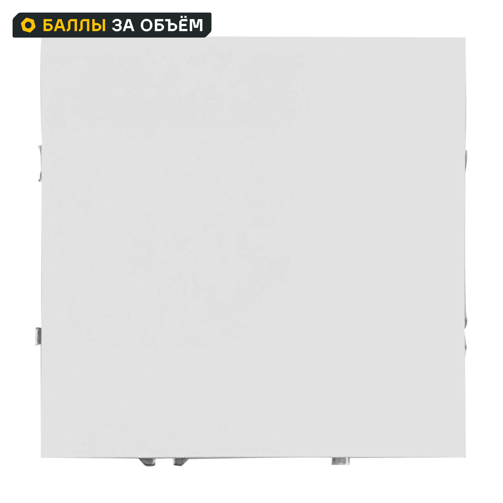 Изображение товара Выключатель проходной встраиваемый Mirkl Grace 1 клавиша цвет белый