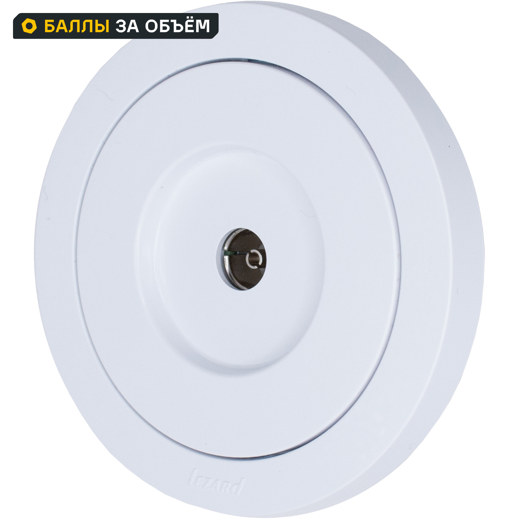 Изображение товара Розетка телевизионная встраиваемая Osen белая LEZARD