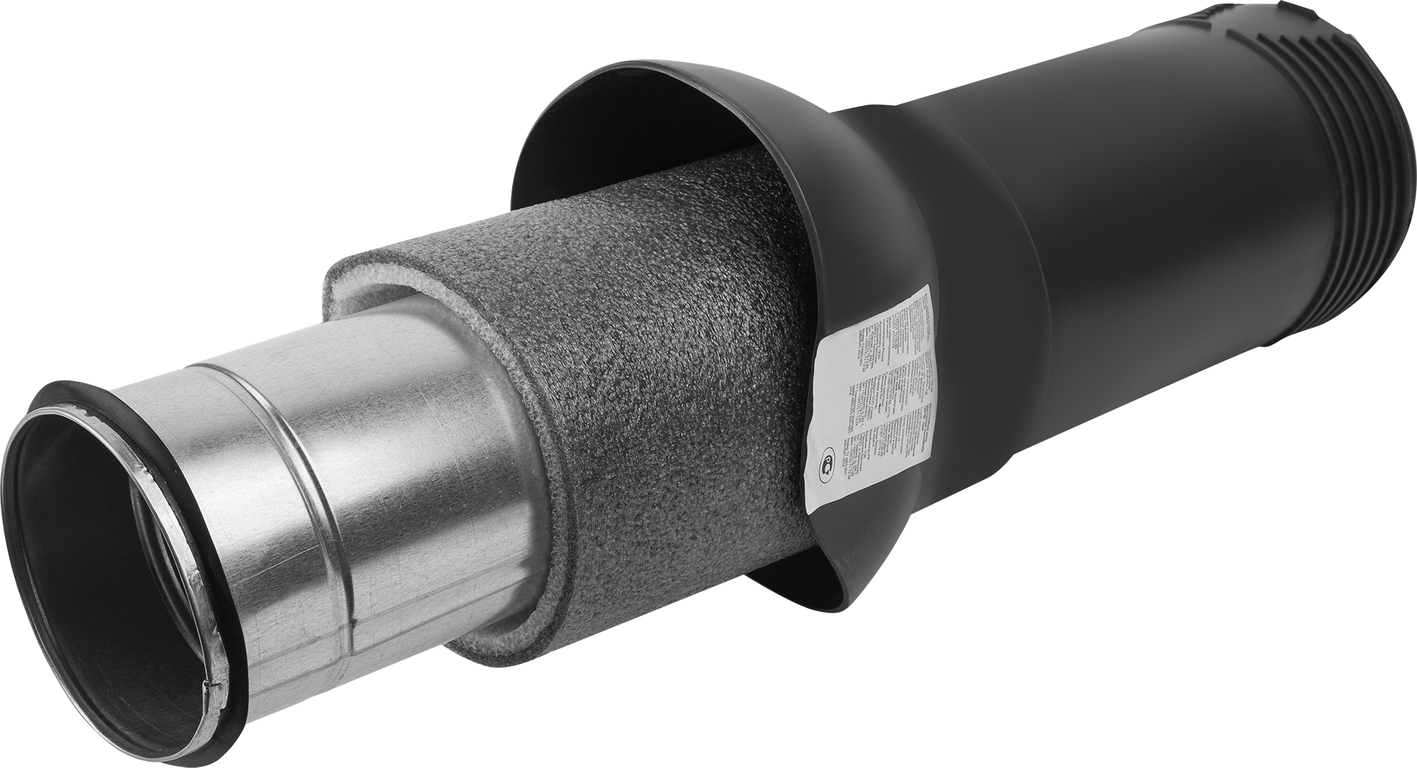 Выход вентиляционный Технониколь D125/160 мм цвет серый