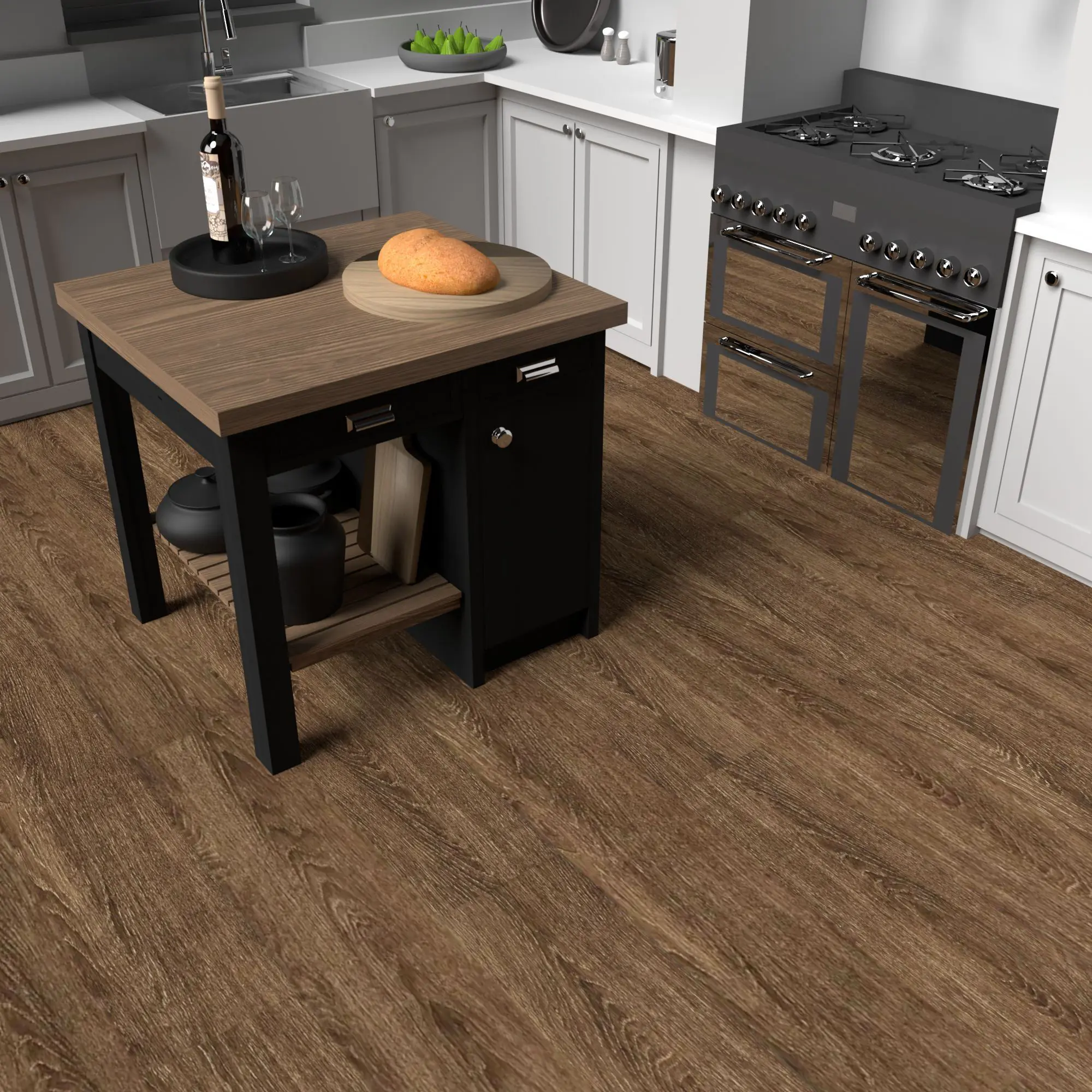 SPC плитка «Дуб Веллингтон» 33 класс толщина 4 мм 2.574 м²