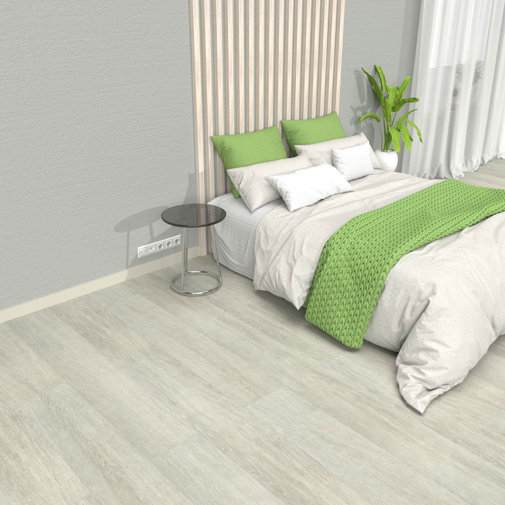 Изображение товара SPC плитка Дуб Портленд 33 класса 4 мм 2.574 м²