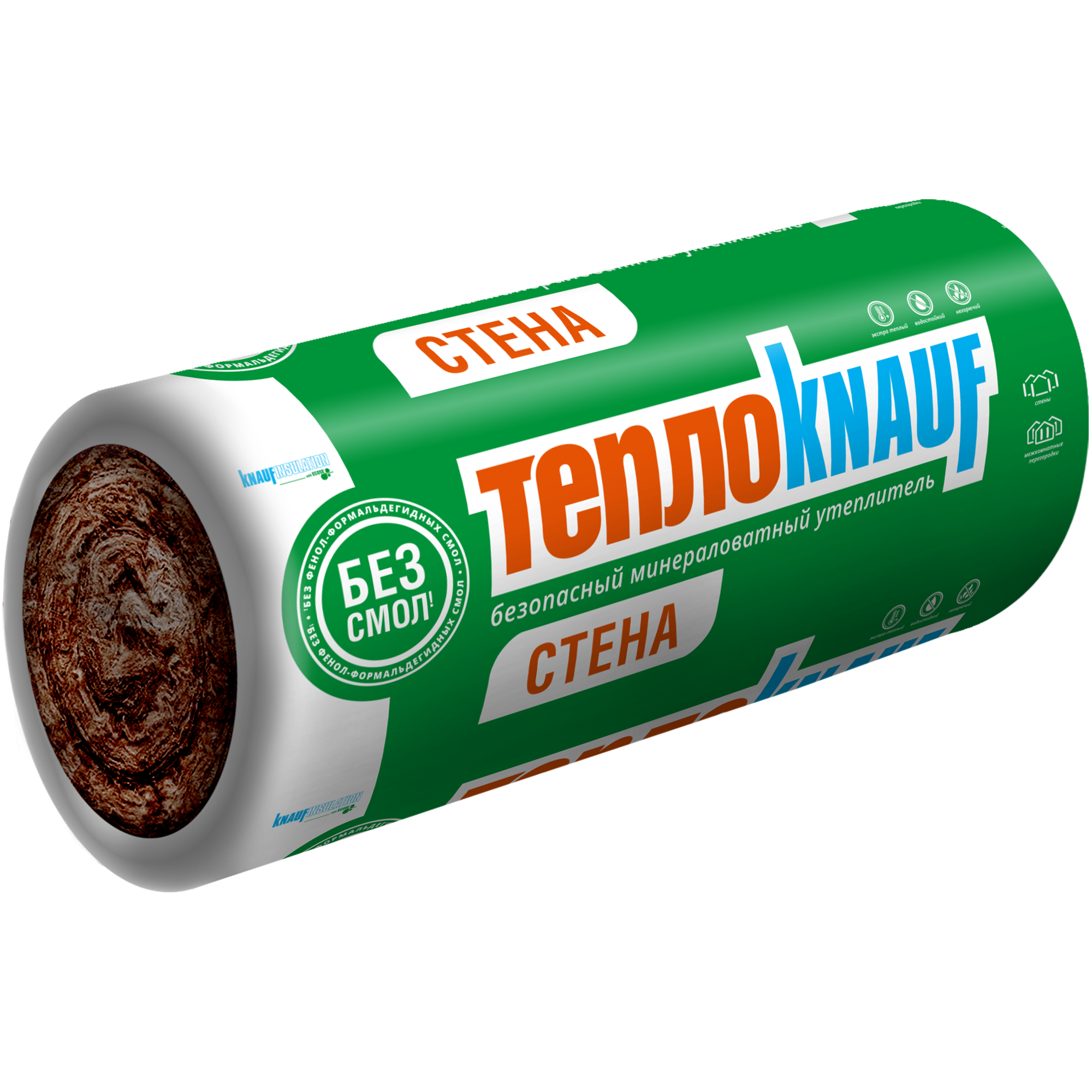 Утеплитель Knauf Insulation ТеплоKnauf Стена 100 мм 1 шт 1220x5740 мм 7 м²