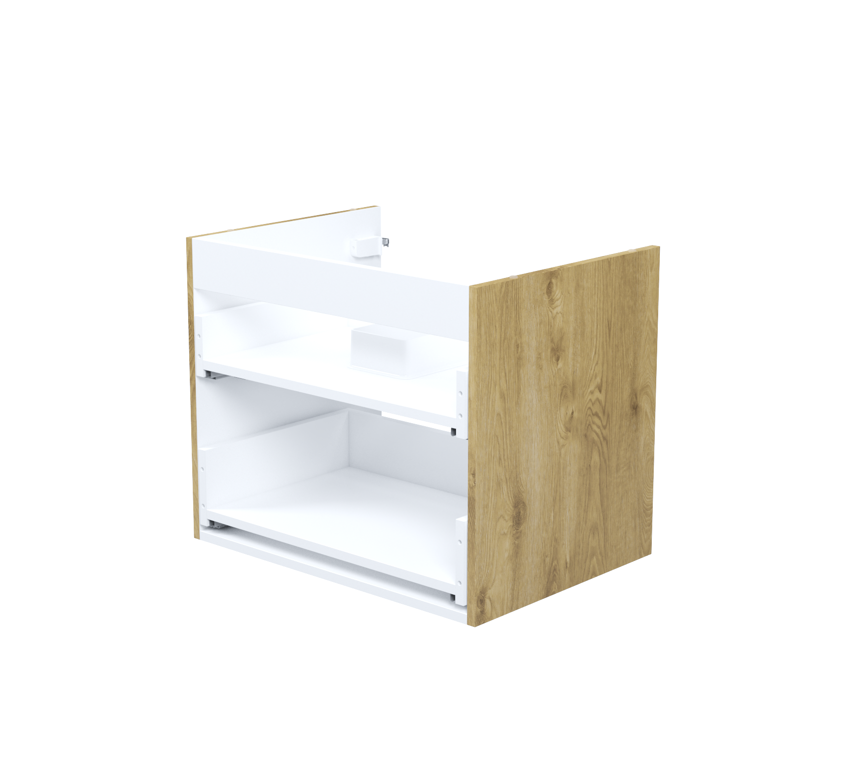 Изображение товара Подвесная тумба Iddis Lahta LAH60V0i95 50x58.2x43.3 см светлый дуб МДФ Россия