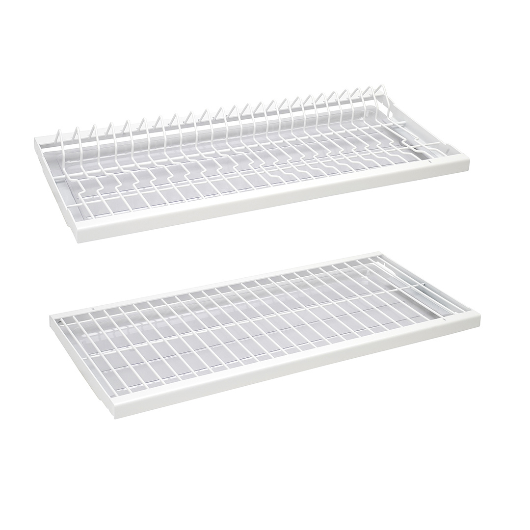 Изображение товара Сушилка для посуды в шкаф Lemax Twist 27x6.3x56.4 см 2 яруса металл цвет белый