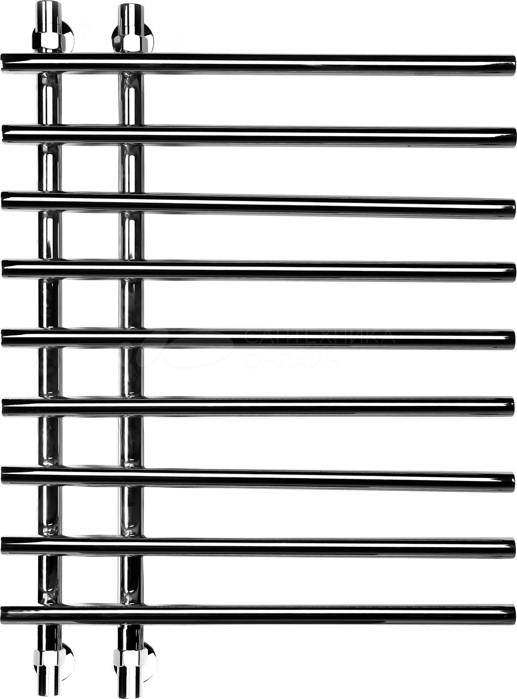 Изображение товара Полотенцесушитель водяной Ника Bamboo ЛБ-4 60x80 см 3/4" нержавеющая сталь