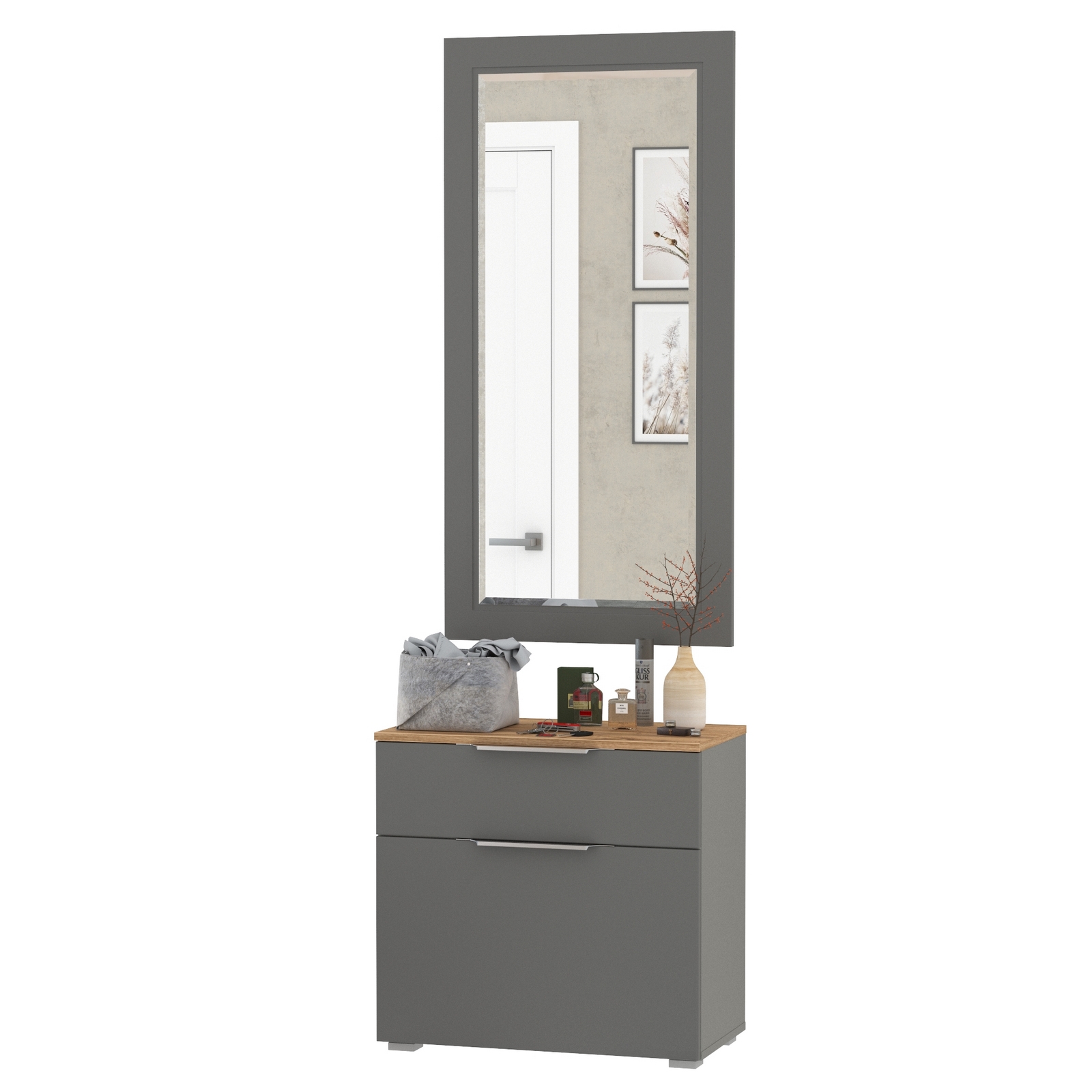 Изображение товара Комплект мебели для прихожей MOBI Октава № 38 с зеркалом