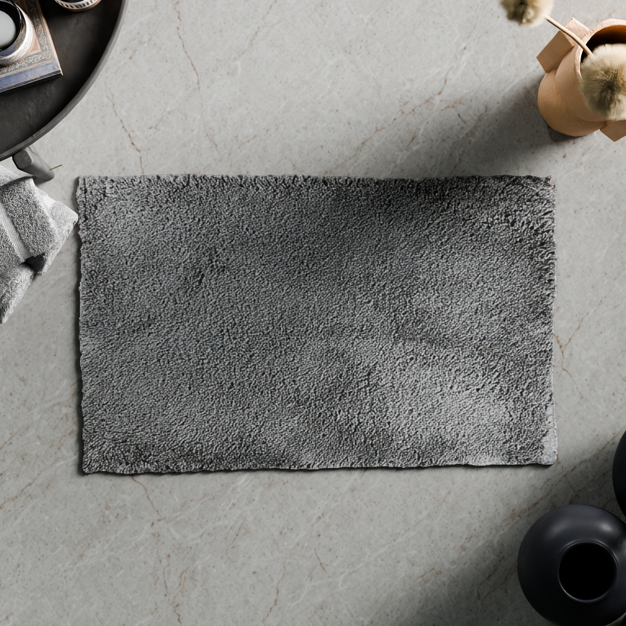 Изображение товара Коврик для ванной Lemer Vercor 50x80 см серый